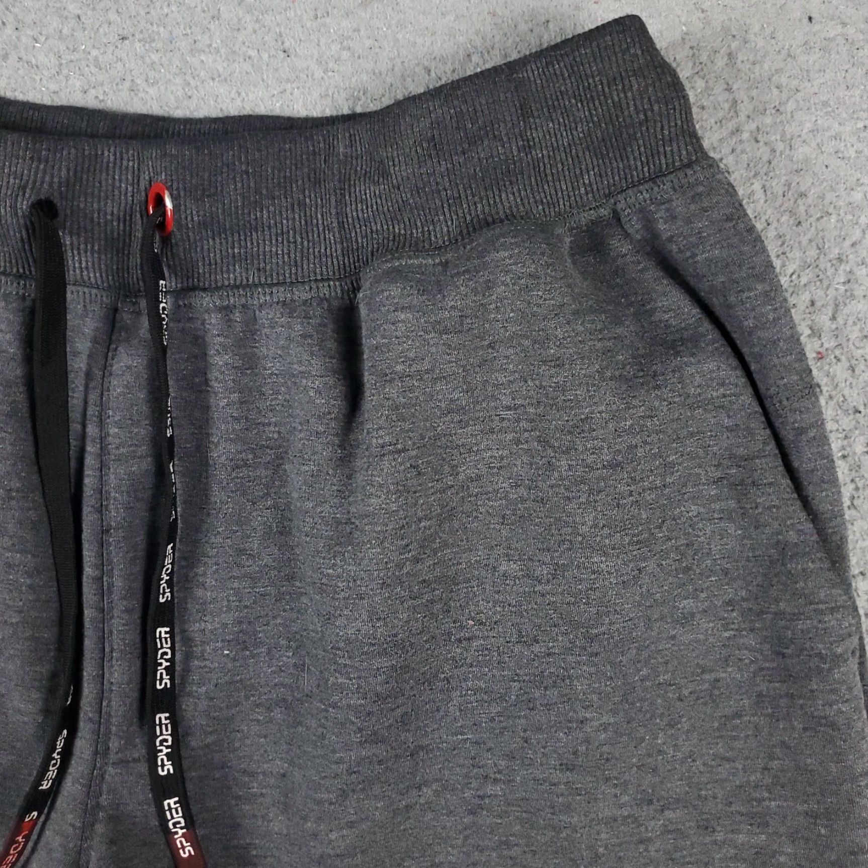 Spyder Spyder Sweat Shorts Mens Medium Gray Active Running Training Size US 31 - 3 Thumbnail