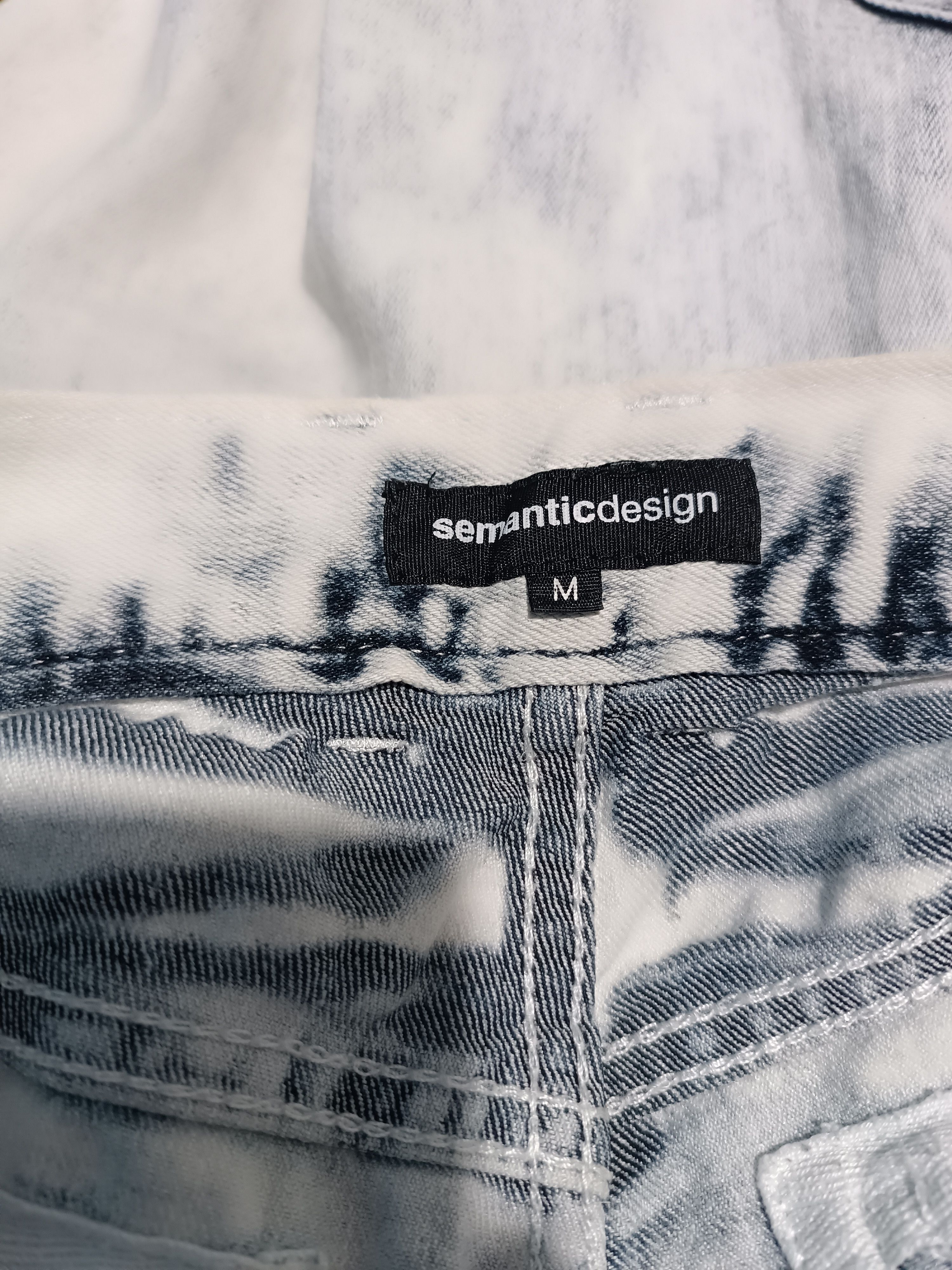 semanticdesign Sematic Design Slim Fit Curve Stretch Banana Pant Size US 31 - 8 Thumbnail