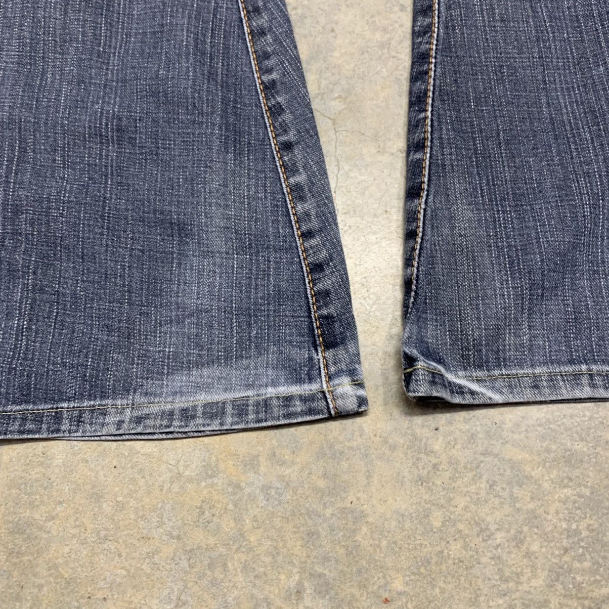 Edwin × Japanese Brand × Vintage Vintage Edwin Clawmark Fade Distressed Jean Size US 29 - 17 Thumbnail