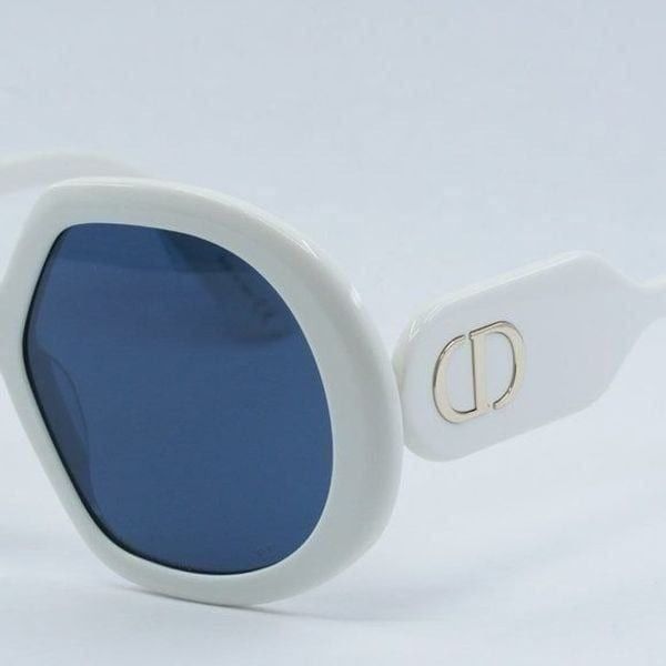Dior NEW DIOR DIORBOBBY R1U 95B0 IVORY BLUE SUNGLASSES Size ONE SIZE - 6 Thumbnail