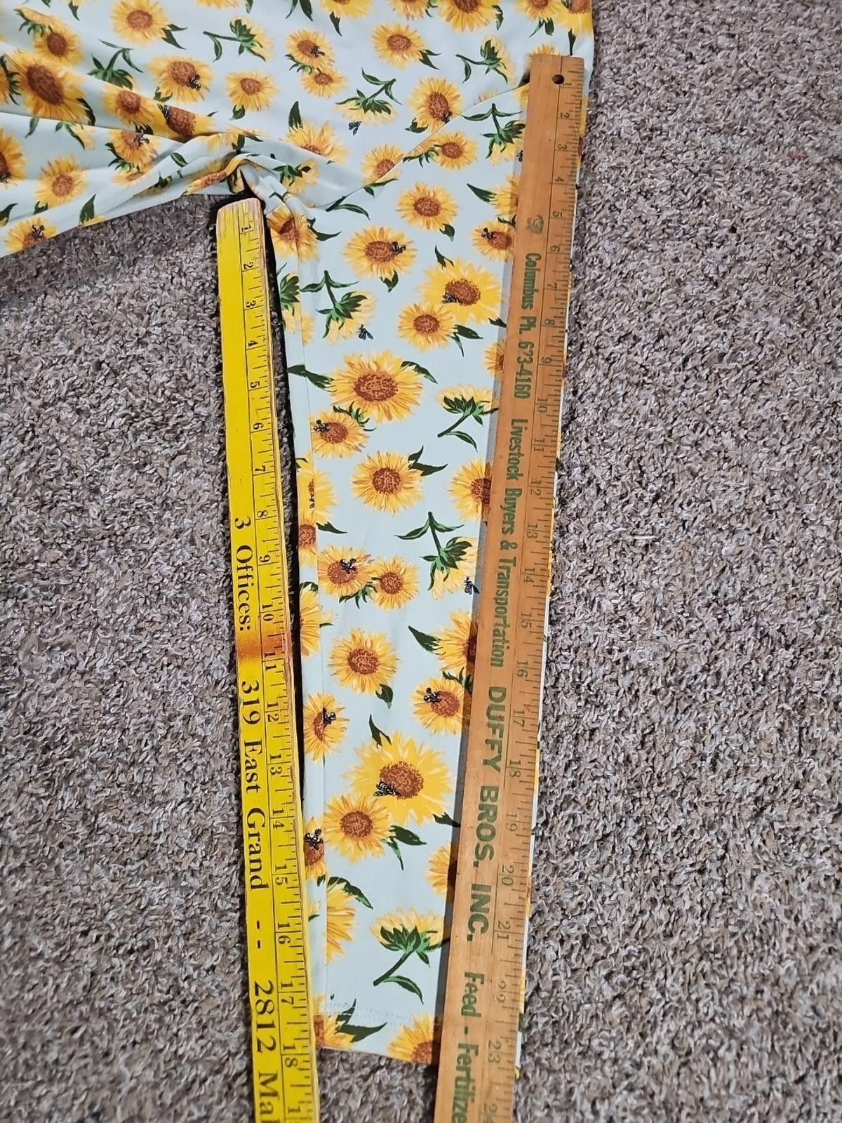 Lands' End Lands End L Sunflower Dress Size L / US 10 / IT 46 - 6 Thumbnail