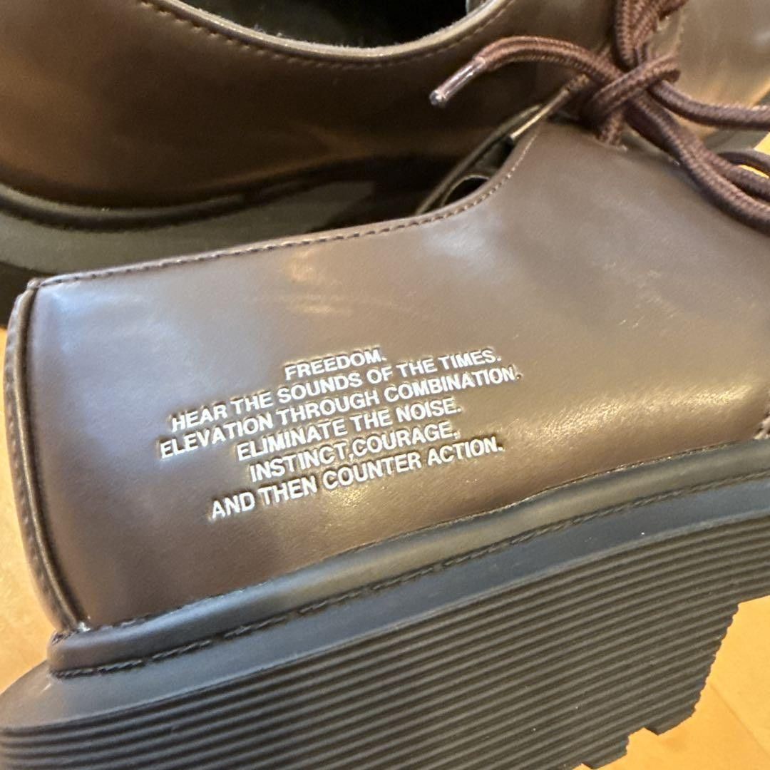 Undercover AW2021 GU Round Toe Derby Shoes Size US 10 / EU 43 - 4 Thumbnail