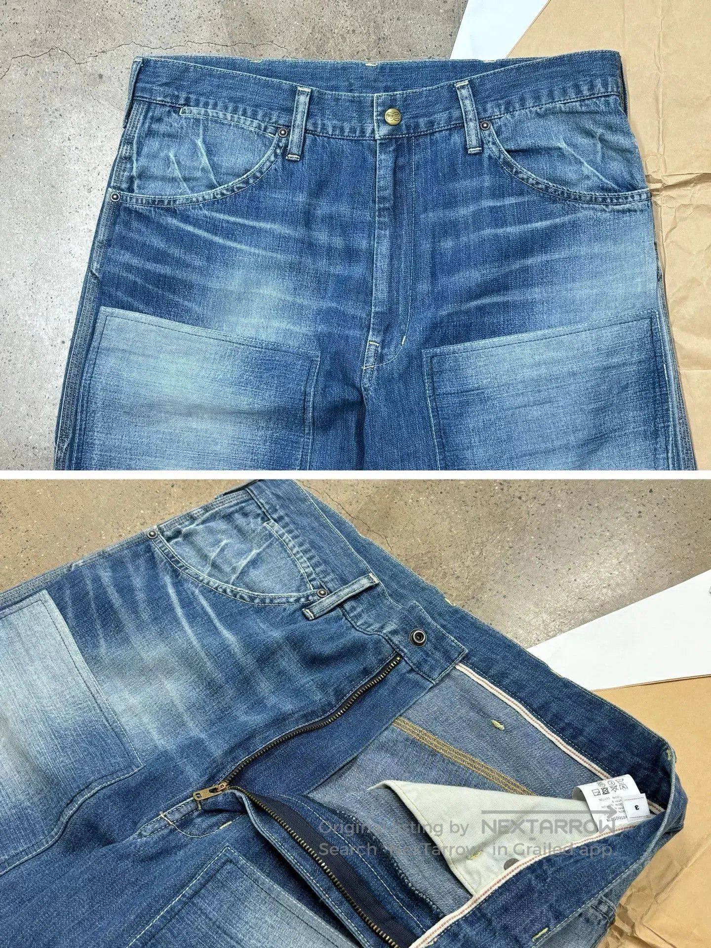 Visvim Visvim 25ss Carpenter Pants Dmgd. Size US 26 / EU 42 - 5 Thumbnail