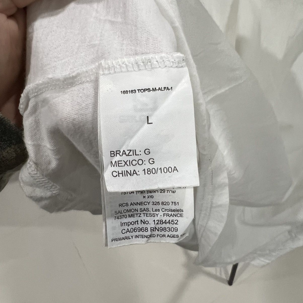 Salomon Salomon Logo T-Shirt Size US L / EU 52-54 / 3 - 5 Thumbnail