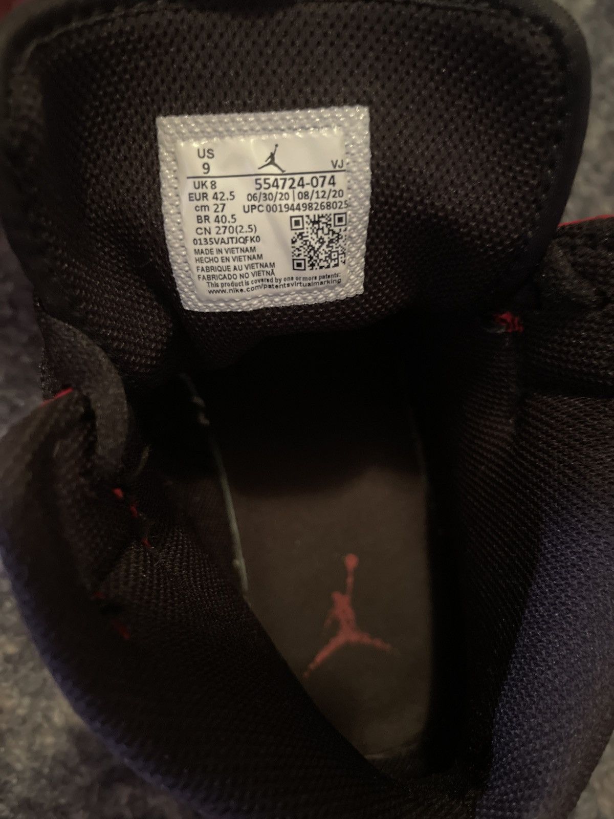 Jordan Brand × Nike Nike Air Jordan mid “Bred” Size US 9 / EU 42 - 6 Thumbnail