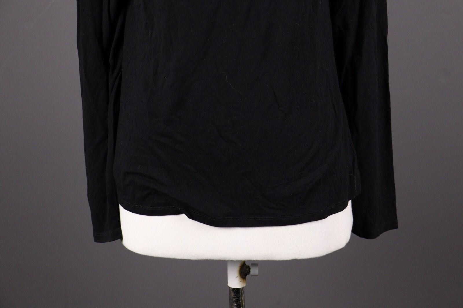 Designer Weekend Max Mra Black Long Sleeve Top Shirt Size M Size M / US 6-8 / IT 42-44 - 3 Thumbnail