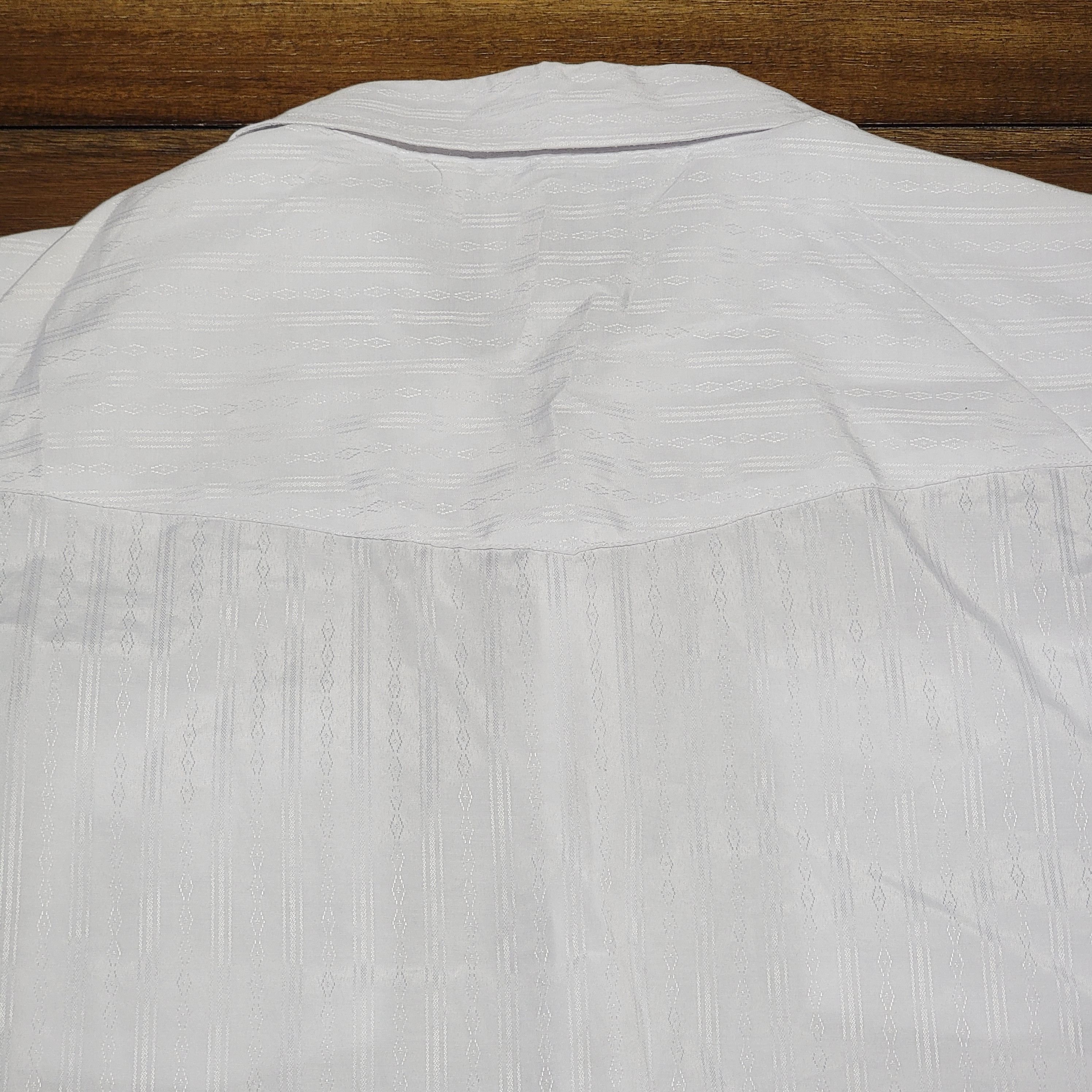 Other Ely Cattleman Pearl Snaps LS Western - Large (16 1/2 x 34) Size US L / EU 52-54 / 3 - 6 Thumbnail