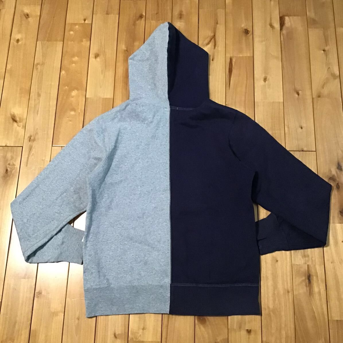 Bape BAPE College logo docking full zip hoodie a bathing ape Size US M / EU 48-50 / 2 - 3 Thumbnail