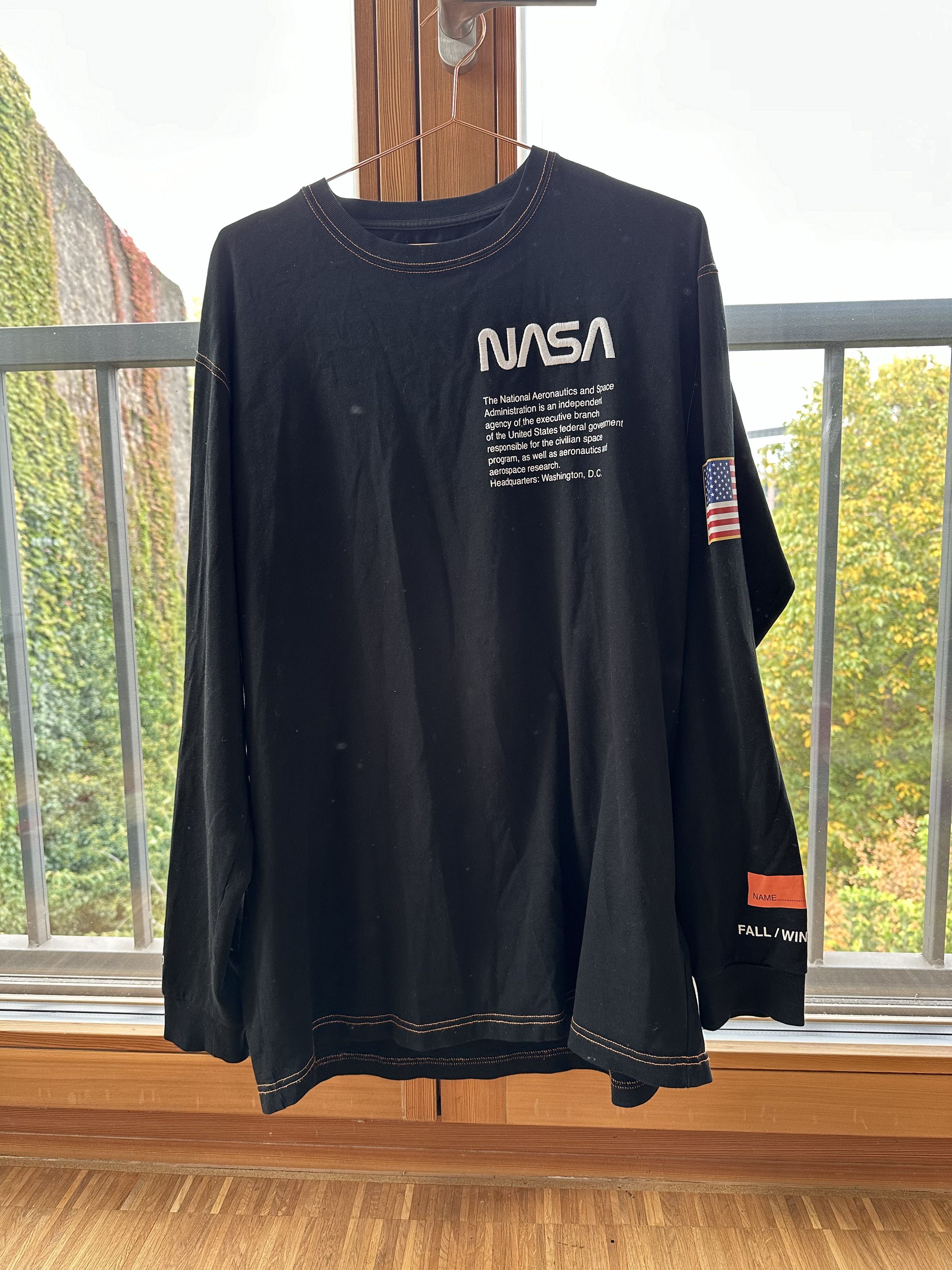 Heron Preston Nasa print T-shirt Size US M / EU 48-50 / 2 - 1 Thumbnail
