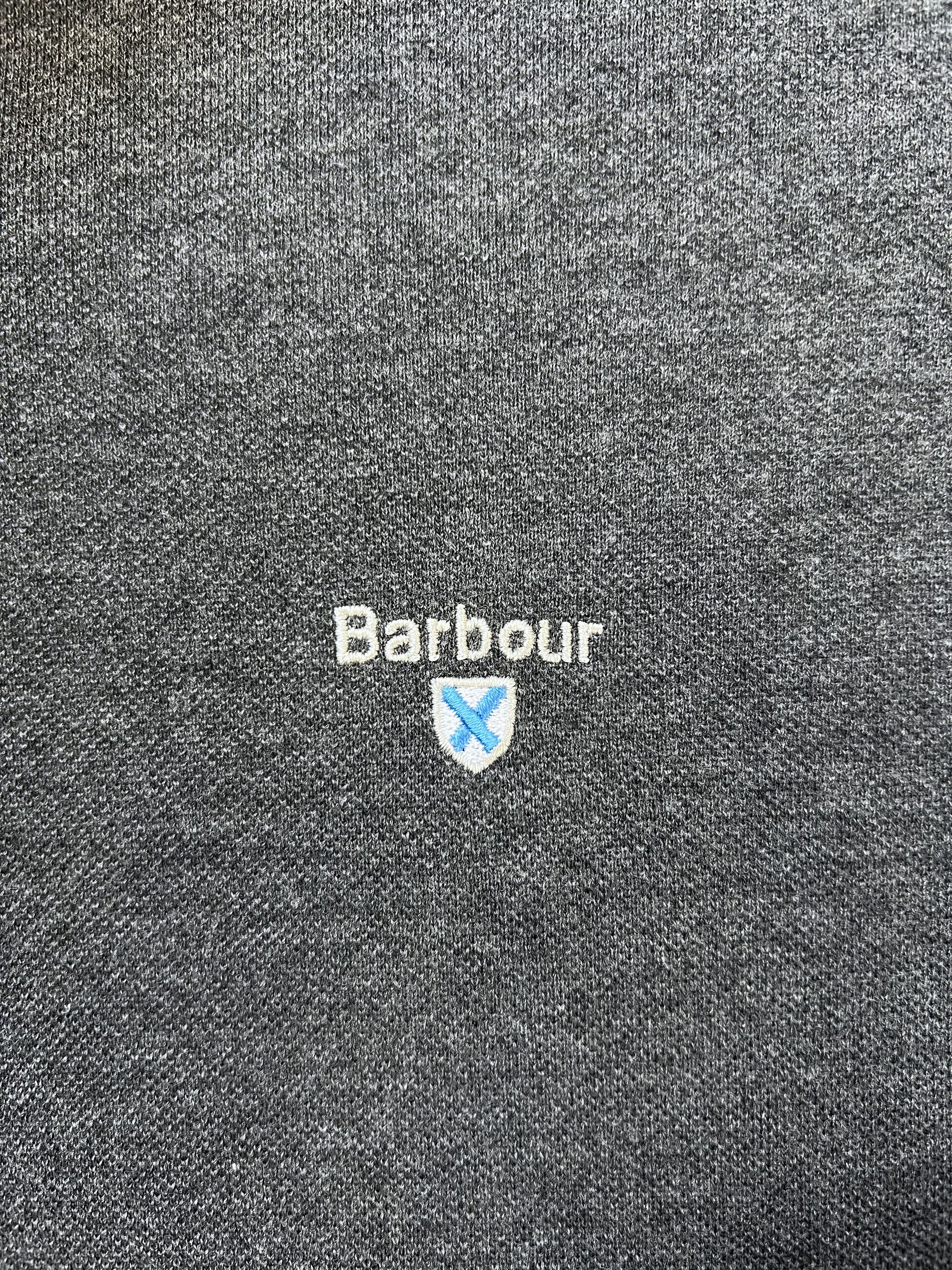 Barbour Barbour Tartan Piqué Polo Shirt Charcoal Grey ~XL Size US XL / EU 56 / 4 - 2 Thumbnail