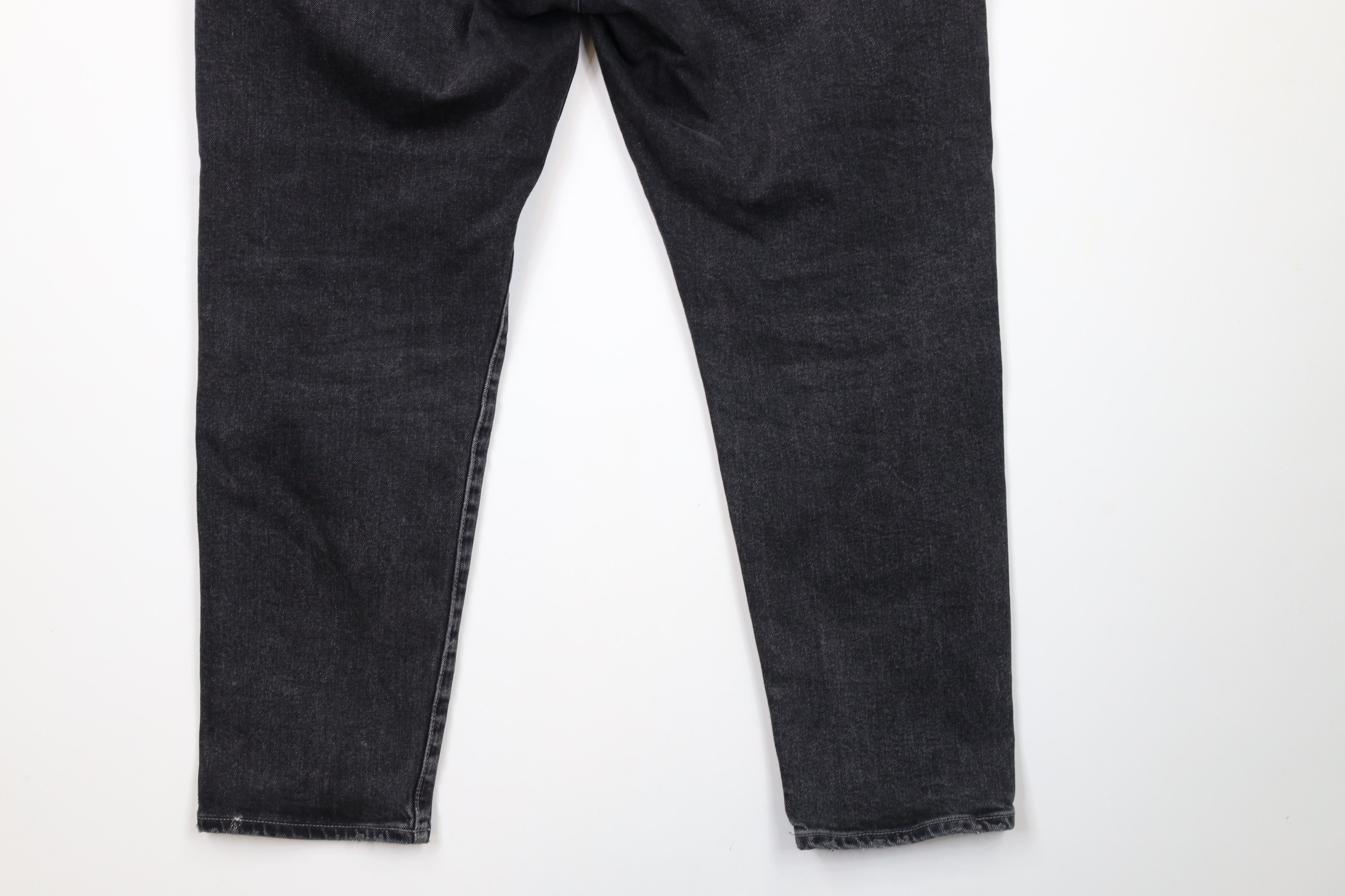 Madewell × Vintage Madewell Relaxed Fit Tapered Leg Stretch Denim Jeans Black Size US 34 / EU 50 - 12 Thumbnail