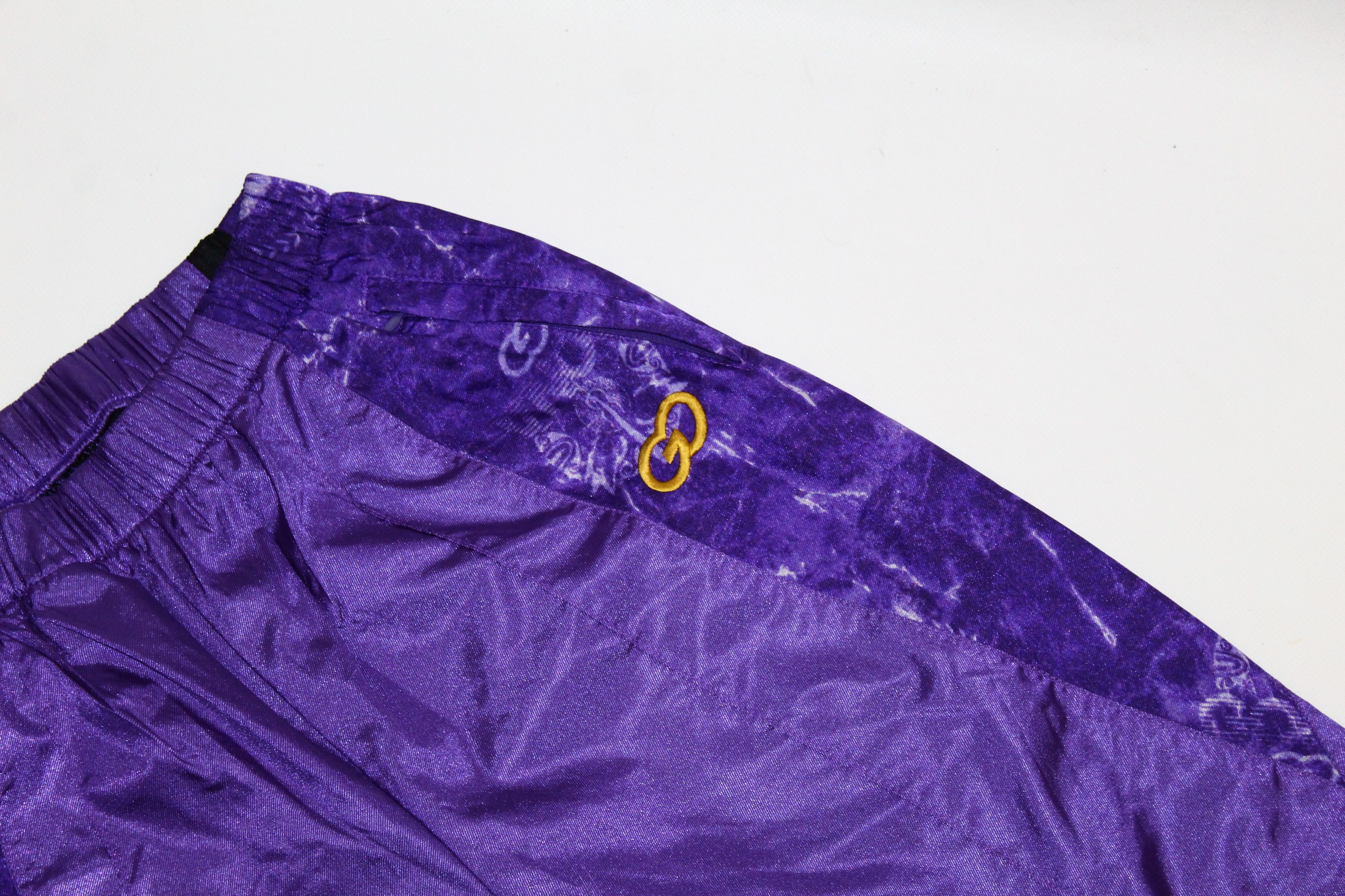 Asics 🔥RARE VTG🔥 GONA by ASICS Nylon Tapered Sweetpants Size US 31 - 15 Thumbnail