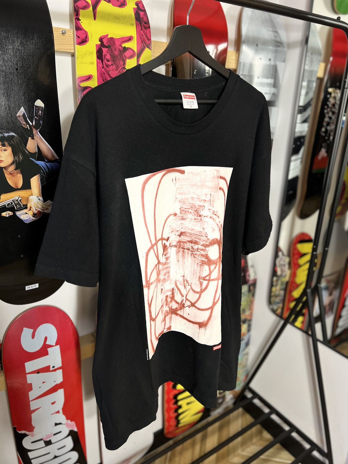 Supreme Supreme x Christopher Wool 2001 tee Size US XL / EU 56 / 4 - 3 Thumbnail