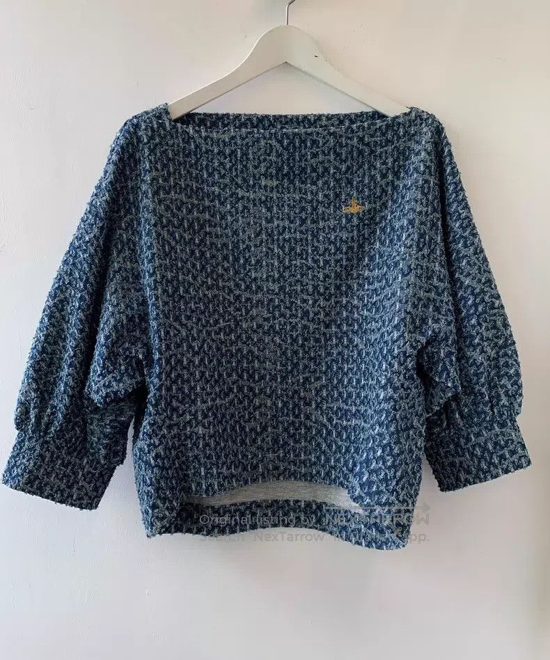 Vivienne Westwood Vivienne Westwood Denim destroyed puffy sleeve top Size XS / US 0-2 / IT 36-38 - 3 Thumbnail