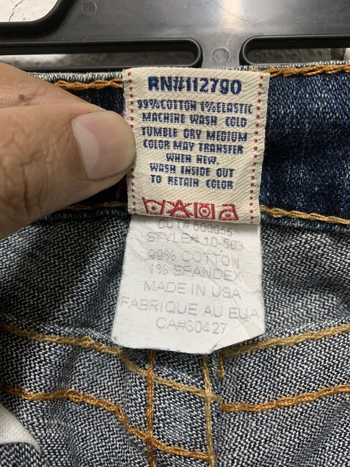 True Religion True Religion Distressed Flare Denim Size 26" / US 2 / IT 38 - 12 Thumbnail