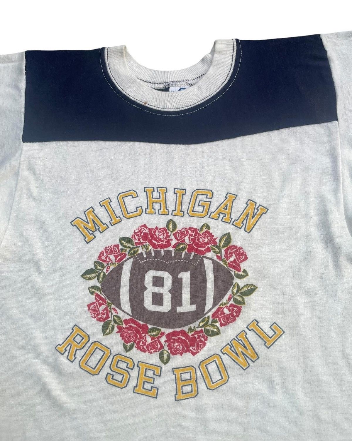 Artek × Vintage Vintage Michigan Rosebowl Tshirt Size US XS / EU 42 / 0 - 4 Thumbnail