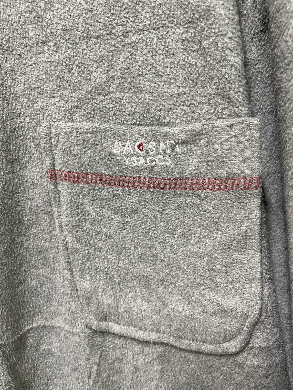 Designer Sacsny Y’Saccs Long Sleeve Henley Shirt By Yohji Yamamoto Size US L / EU 52-54 / 3 - 4 Thumbnail