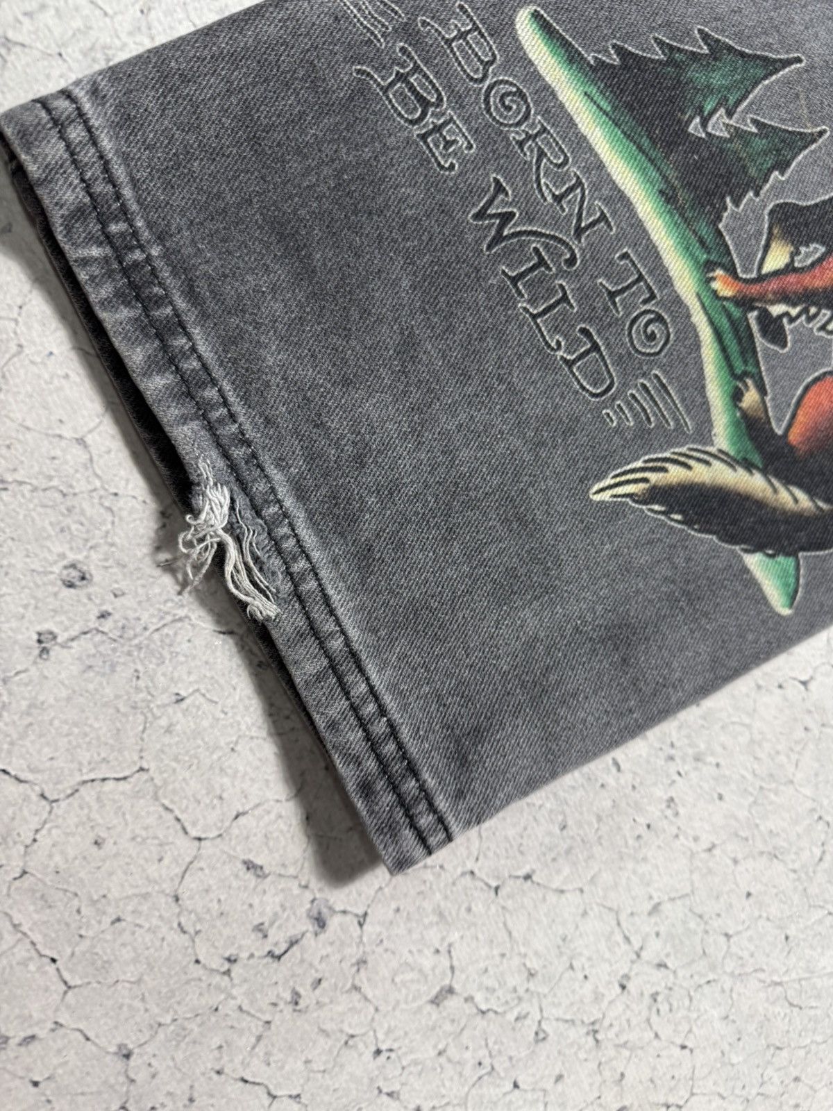 Ed Hardy Ed Hardy Vintage Luxury Big Logo Denim Jeans Size US 30 / EU 46 - 12 Thumbnail
