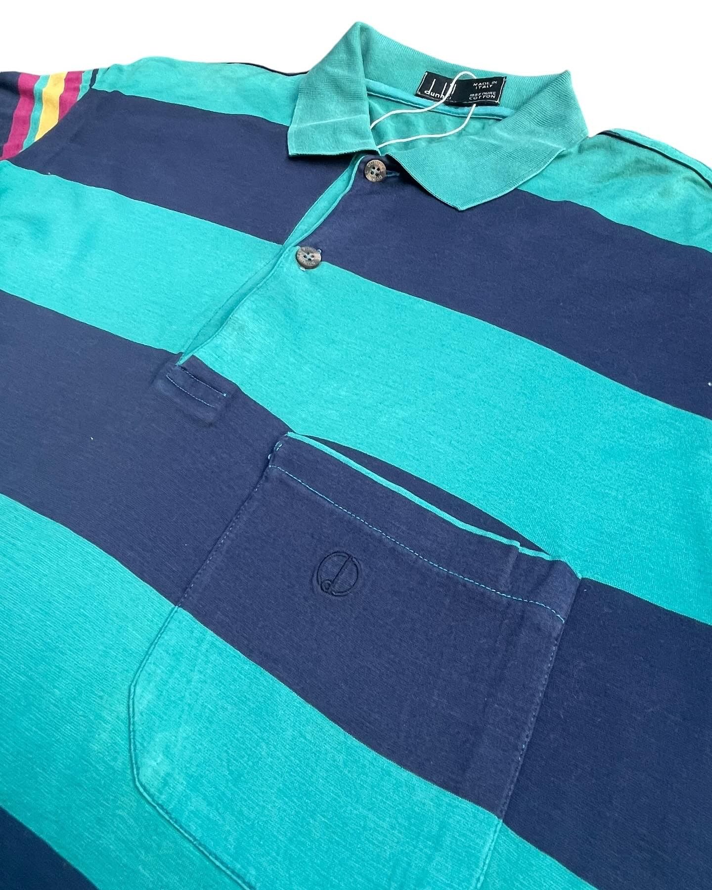 Alfred Dunhill × Designer × Vintage Vintage Dunhill Polo Tshirt Size US M / EU 48-50 / 2 - 3 Thumbnail
