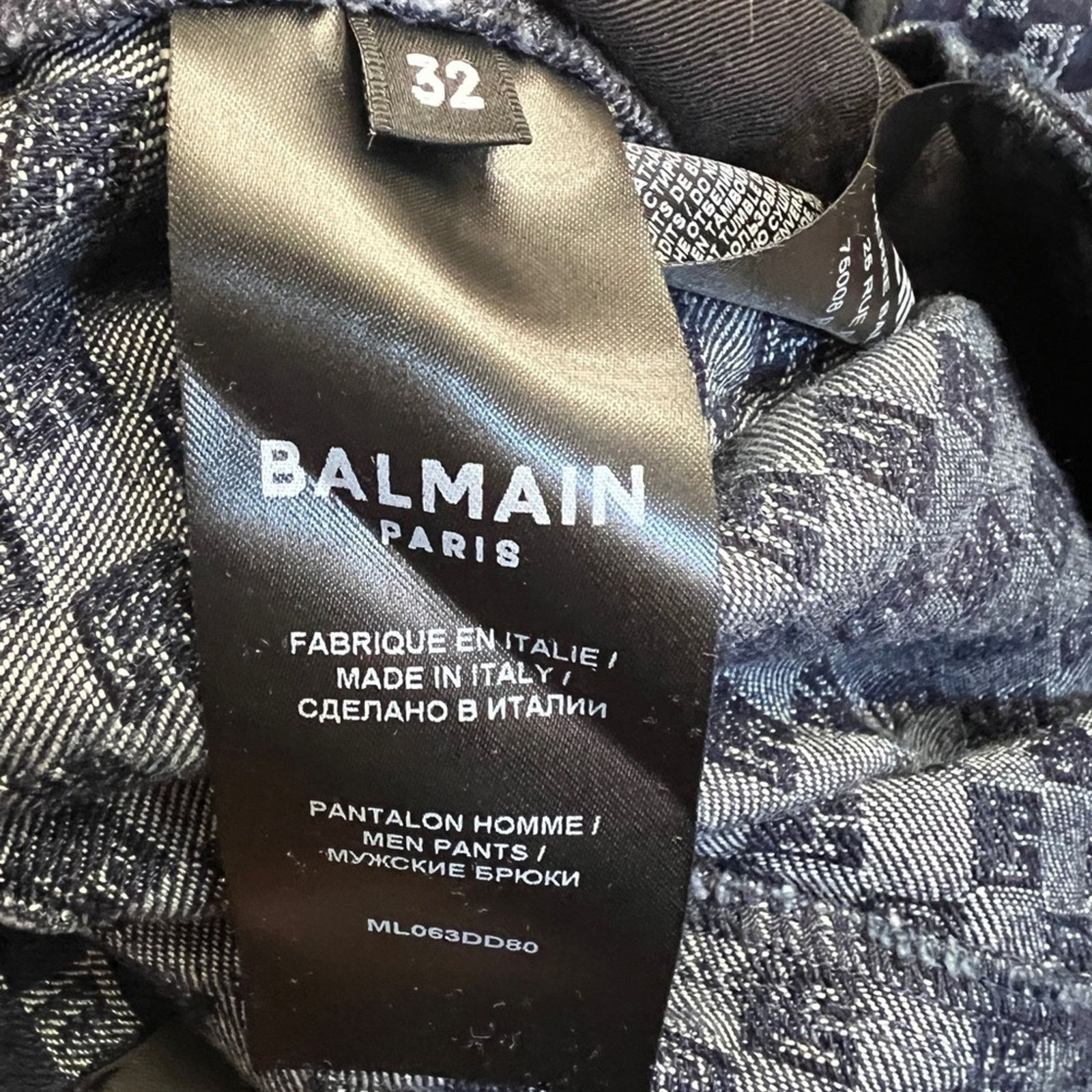 Balmain Balmain Jeans Size US 32 / EU 48 - 10 Thumbnail