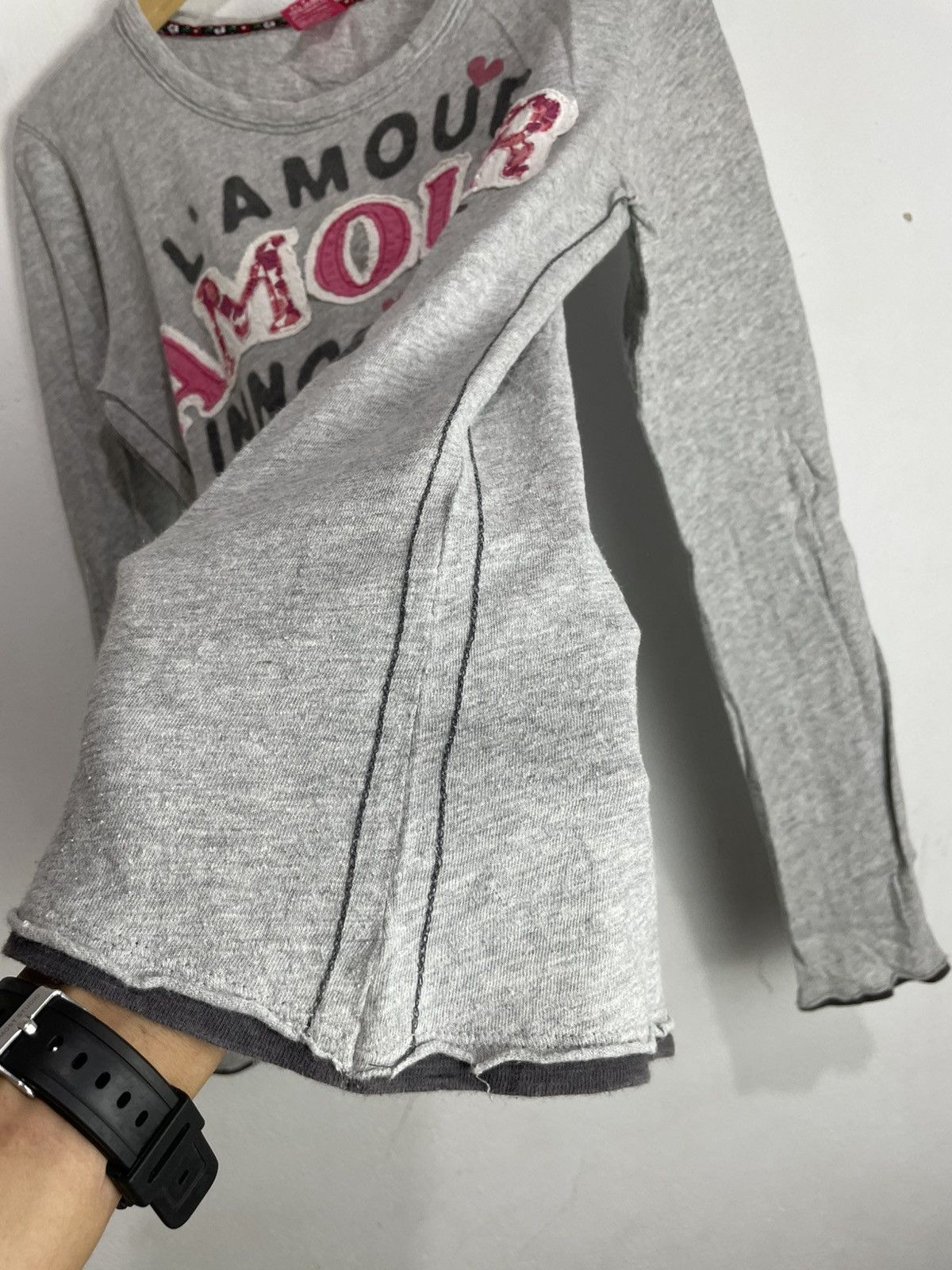 Hysteric Glamour Japanese Amour Poem Y2k Longsleeve Size L / US 10 / IT 46 - 4 Thumbnail