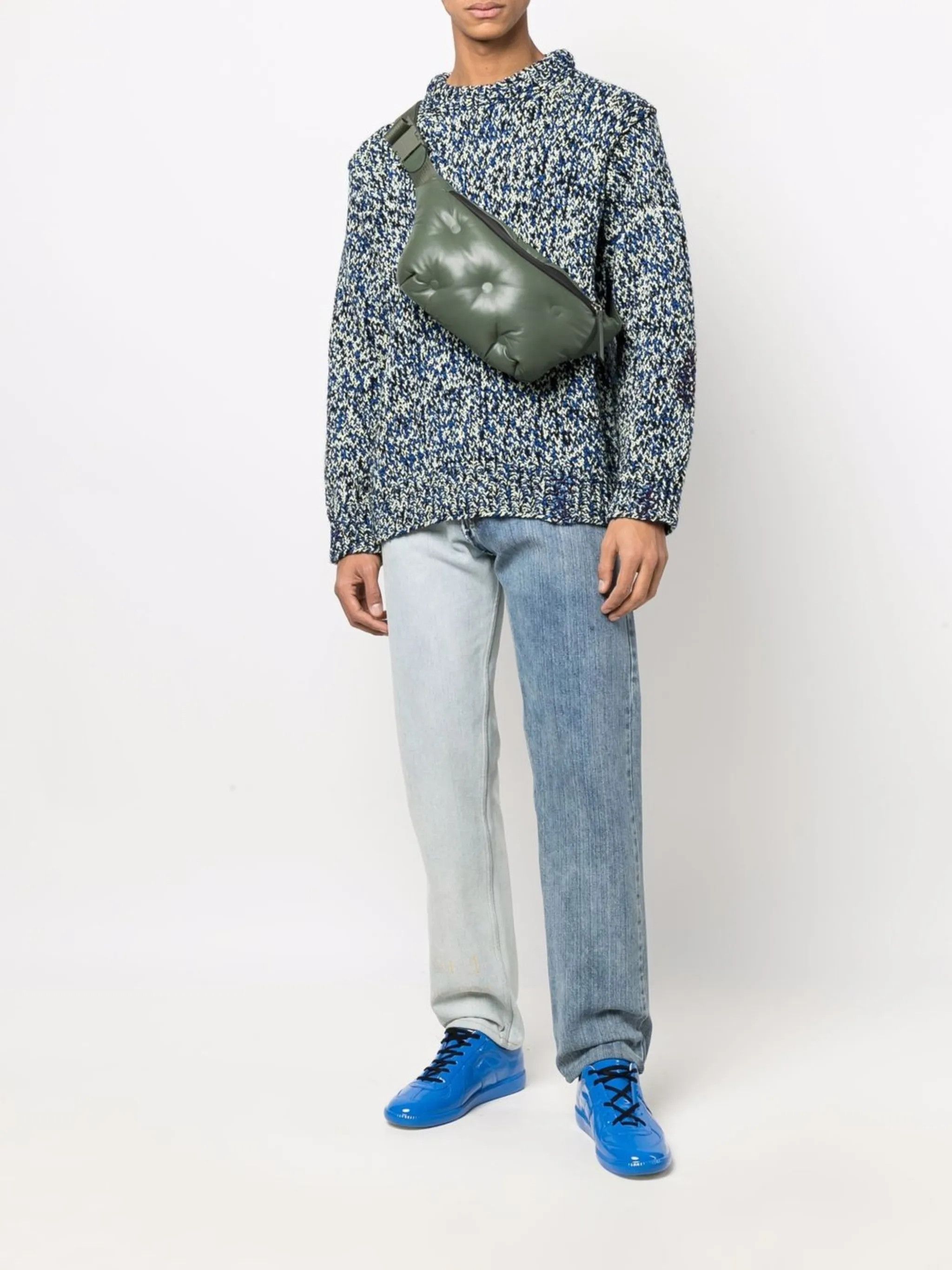 Maison Margiela Handmade Wool Mouline Knit Stitch Embroidered Sweater SS22 Size US S / EU 44-46 / 1 - 16 Thumbnail