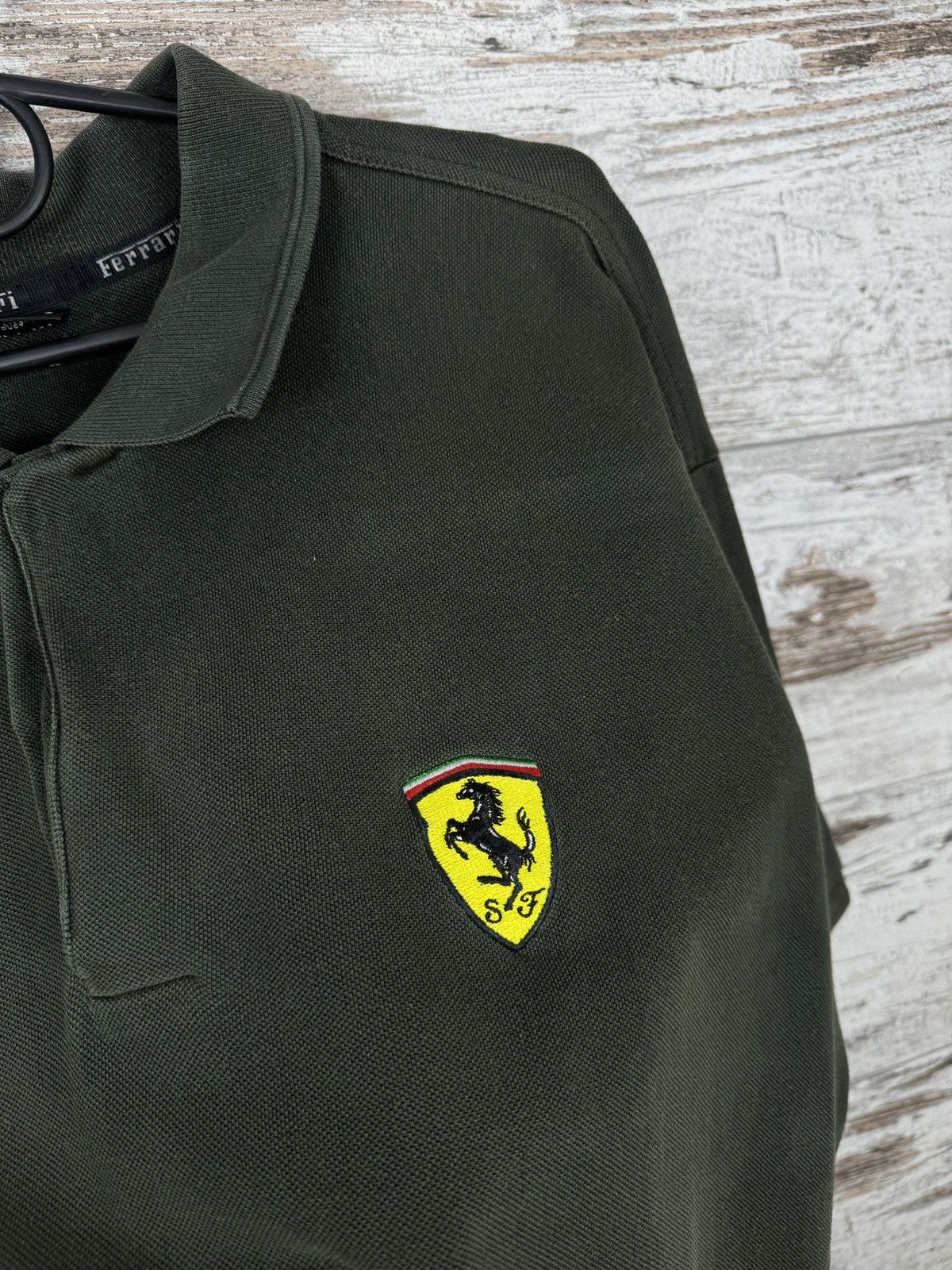 Ferrari Mens Vintage Ferrari T-shirt racing distressed tee Size US XL / EU 56 / 4 - 4 Thumbnail