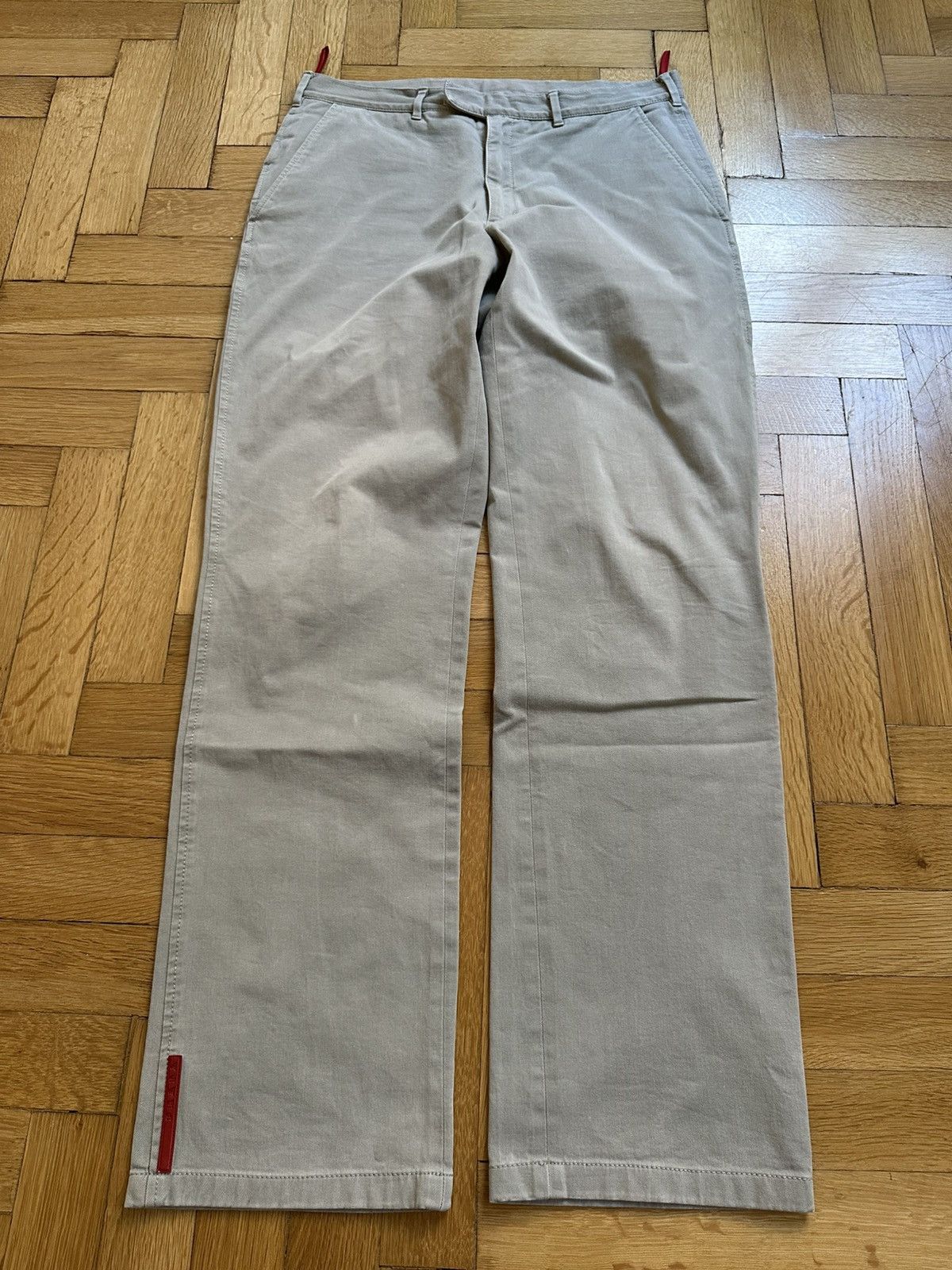 Prada Vintage Prada Sport Collection 00s Red Tab Archive Pants Size US 33 - 9 Thumbnail