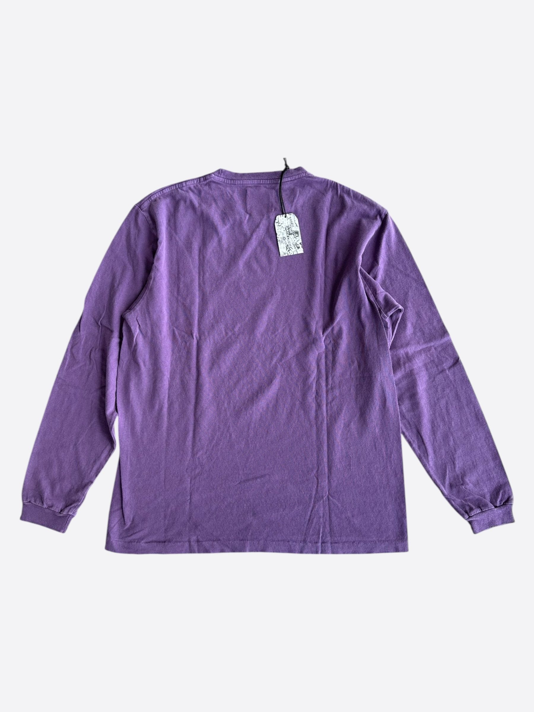 Gallery Dept. Gallery Dept Purple & Blue Logo Longsleeve T-Shirt Size US XXL / EU 58 / 5 - 2 Thumbnail