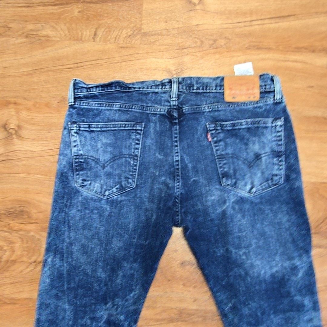 Levi's Levi's Acid Wash Jeans Classic Straight Leg Denim 36x30 Size US 36 / EU 52 - 3 Thumbnail