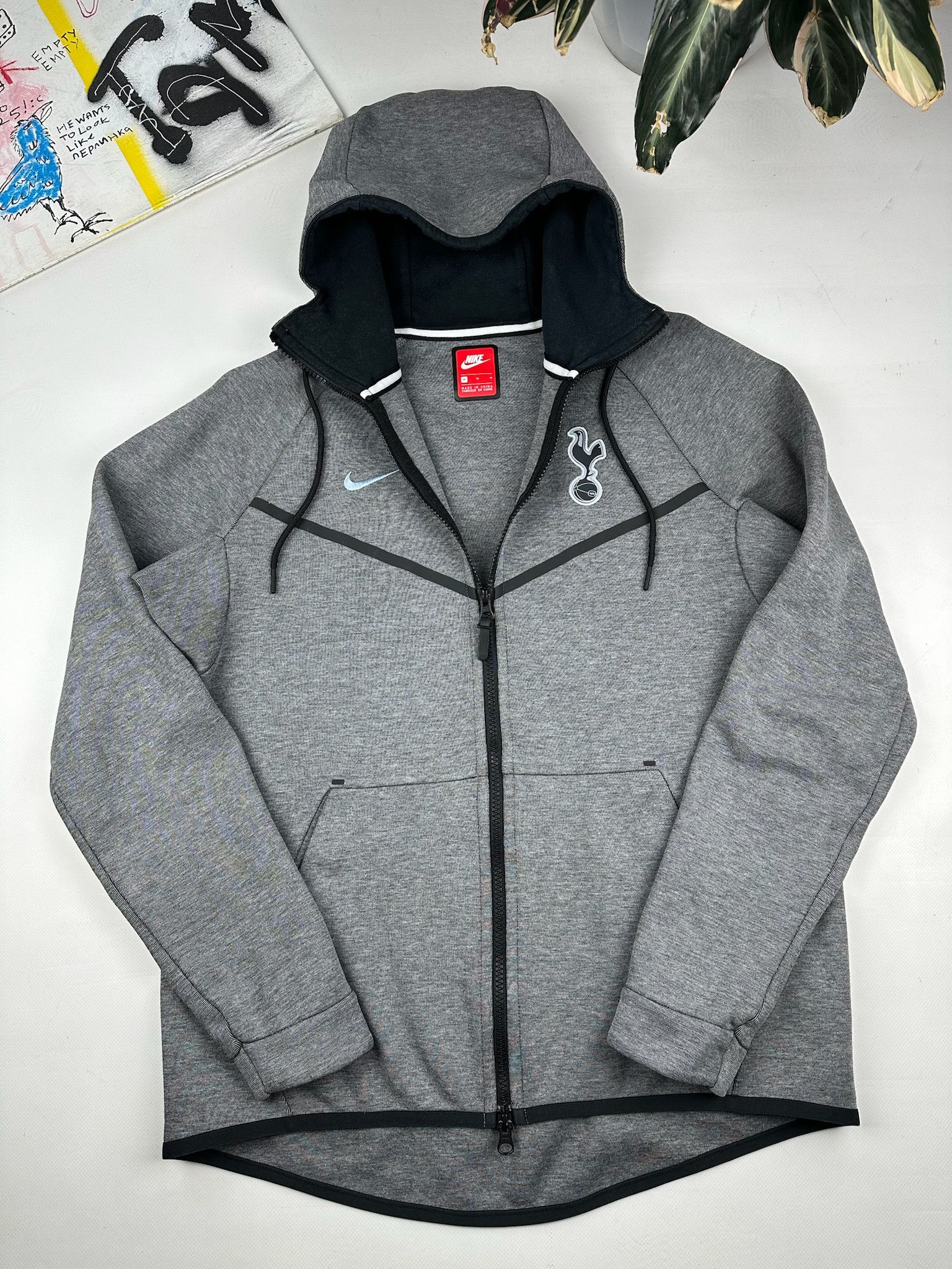 Nike Tottenham x Nike tech fleece drill hoodie spurs jacket Size US M / EU 48-50 / 2 - 1 Thumbnail