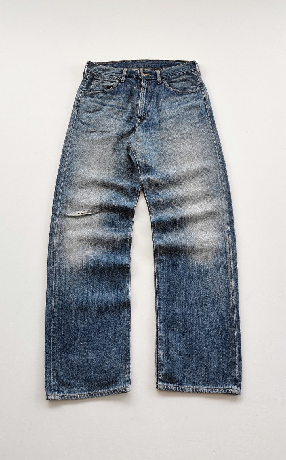 Baggy Vintage Levis Lot 554 Denim Jeans