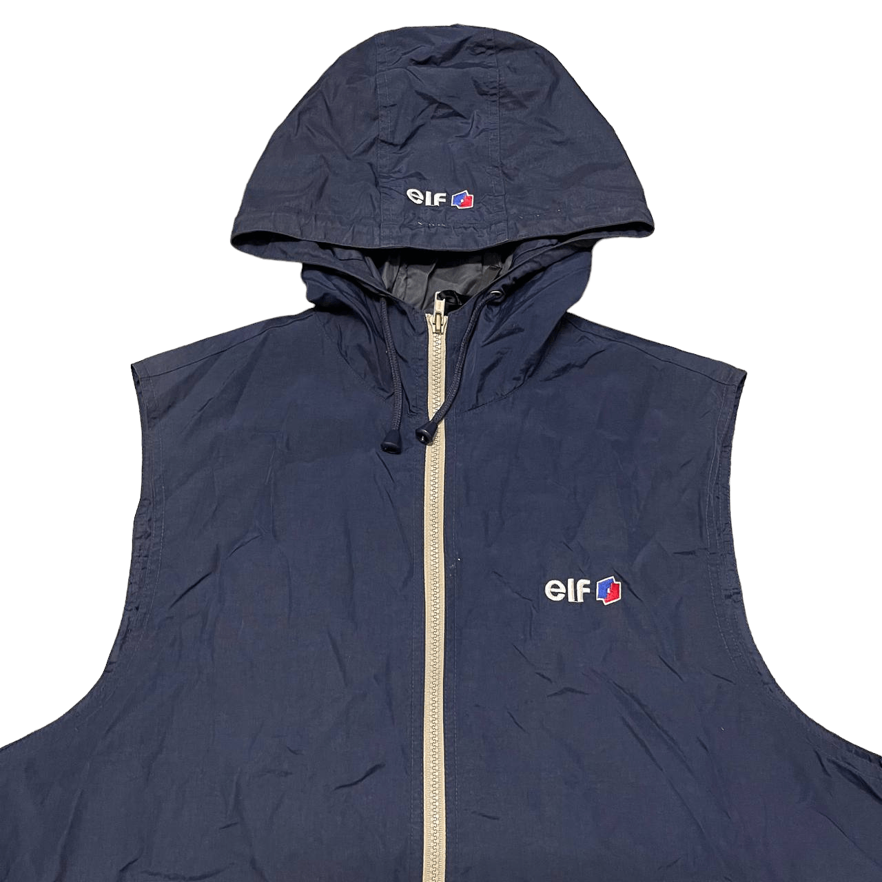Other Vintage Elf Anter France Racing Hooded Vest Size US L / EU 52-54 / 3 - 2 Thumbnail