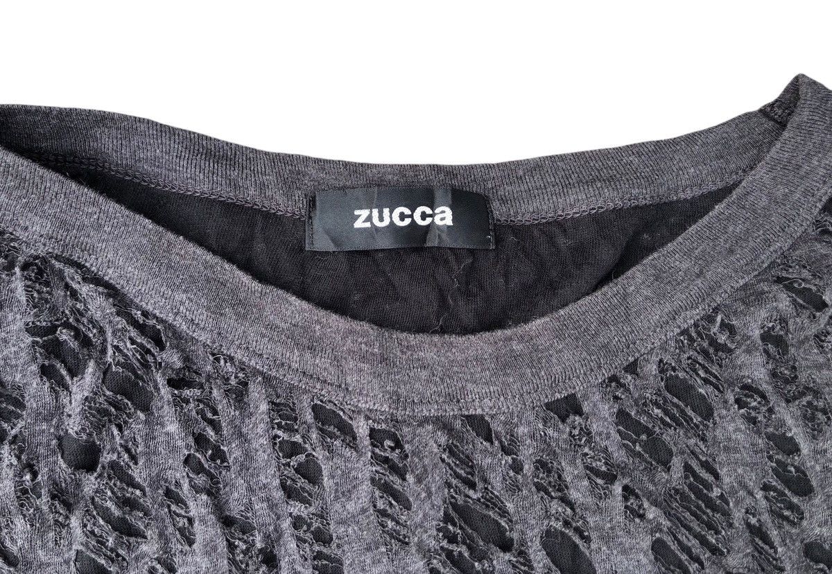 CABANE de ZUCCa × If Six Was Nine × Zucca 🔥Mega rare 🔥 Zucca Oversize Net T-Shirt 🔥 Size US XXL / EU 58 / 5 - 3 Thumbnail