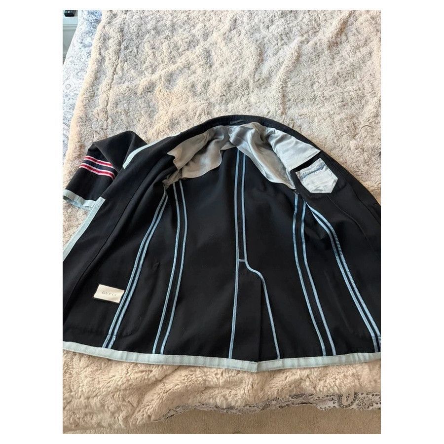 Gucci Gucci Cotton Wool Men Jacket Blazer Size IT46 Small Size 36R - 4 Thumbnail