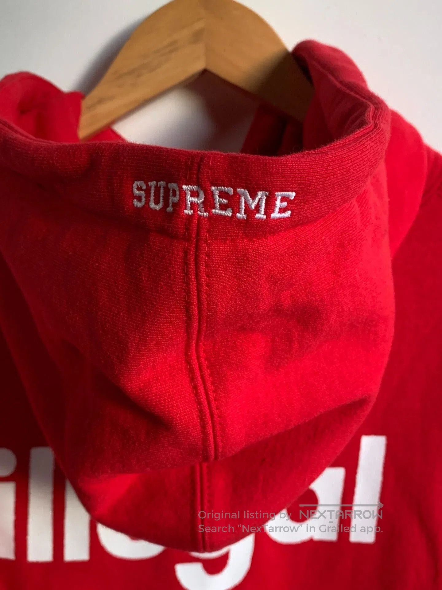 Supreme Supreme 18SS Illegal Business Hooded Sweatshirt. Size US M / EU 48-50 / 2 - 5 Thumbnail