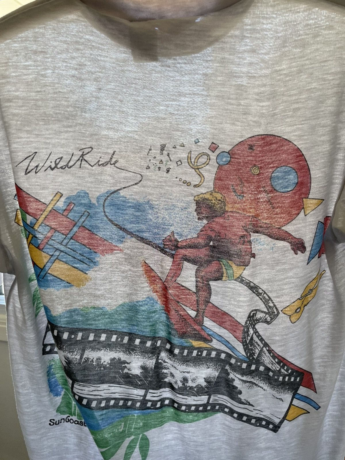 Other Vintage 80s Surfer Suncoast Graphic tee Size US M / EU 48-50 / 2 - 4 Thumbnail