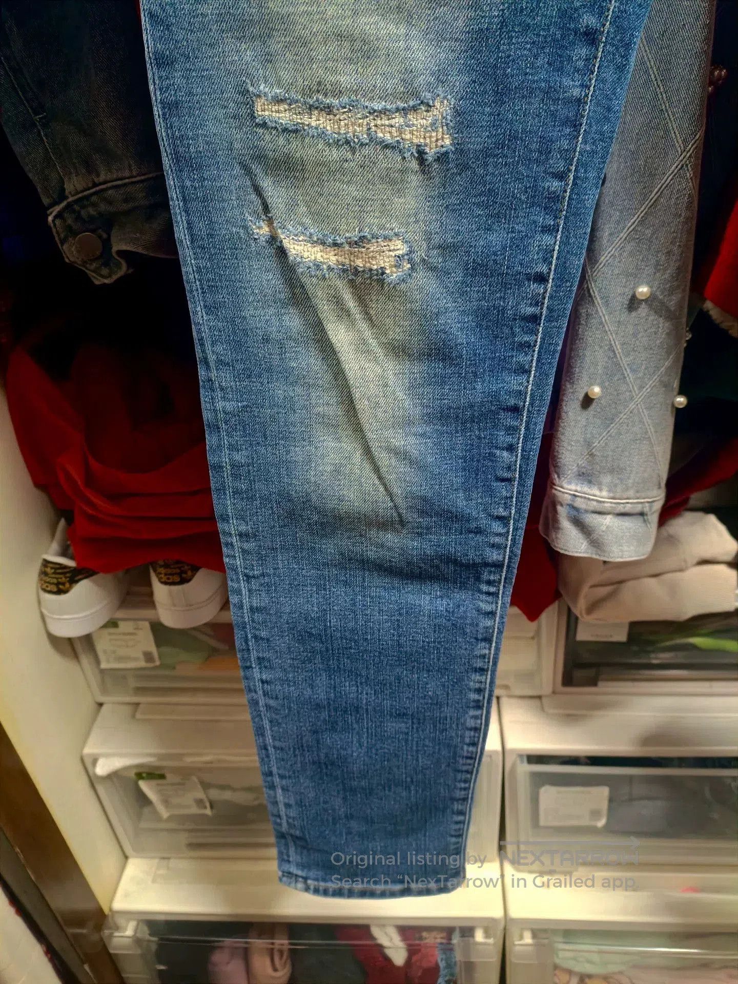 Dolce & Gabbana Dolce & Gabbana DG Runway Embroidered Jeans. Size US 30 / EU 46 - 4 Thumbnail