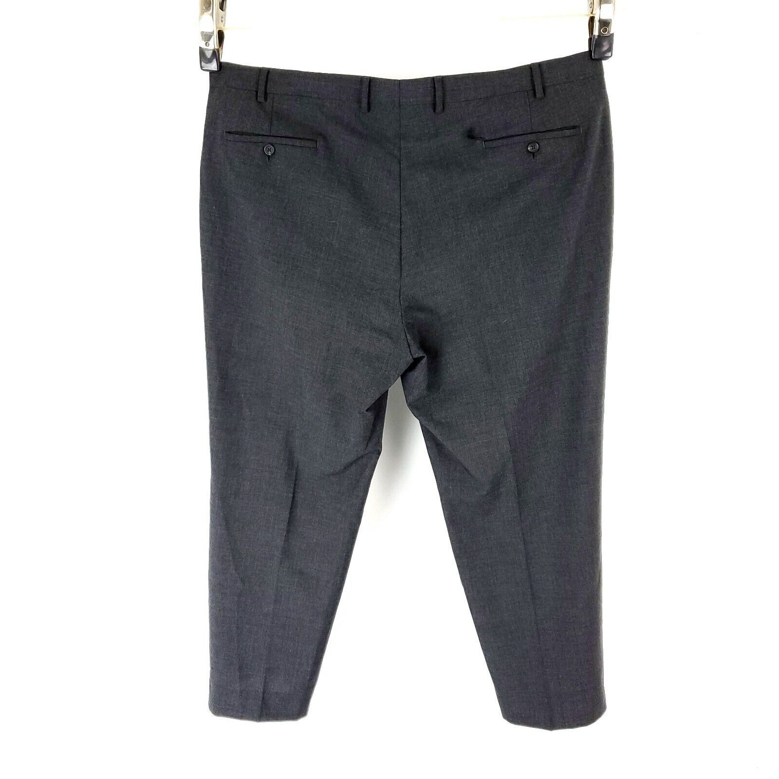 Lauren Ralph Lauren Lauren Ralph Lauren Wool Polyester Dress Pants 43/29 Gray Hi Size 42R - 6 Thumbnail