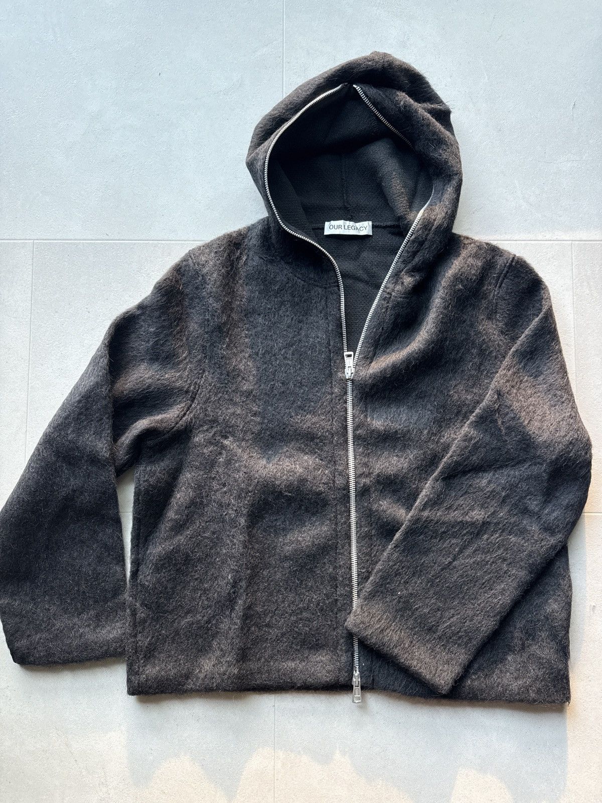 Our Legacy Our Legacy Mohair Full Zip Hoodie | Grailed