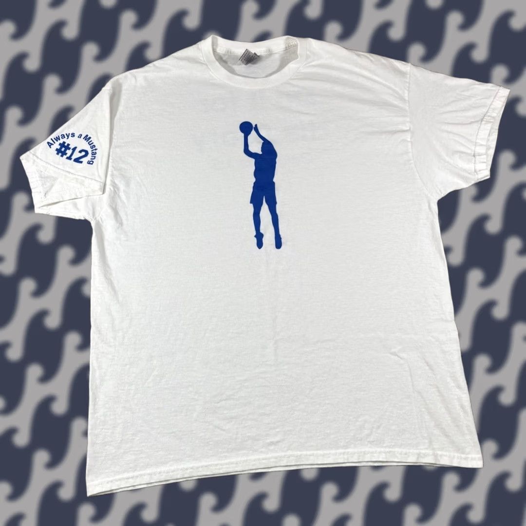 Gildan VINTAGE Do It For His Glory Jesus Basketball Graphic White T-Shirt XL Men Short Sleeve Crew Neck Gildan Preshrunk Regular Cotton Size US XL / EU 56 / 4 - 1 Thumbnail