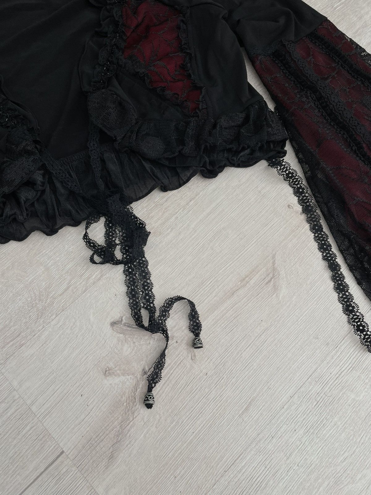 If Six Was Nine × Seditionaries Widow Gothic Lace Shrug – Bell Sleeves & Spider Web Detail Size S / US 4 / IT 40 - 5 Thumbnail