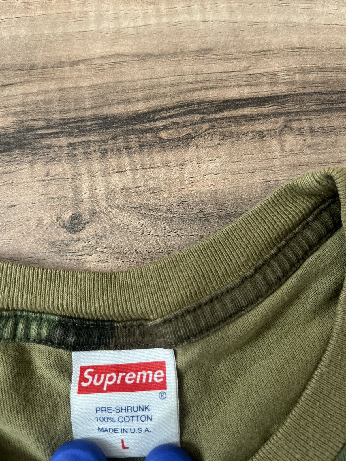 Supreme Supreme Stay Positive Tee Size US L / EU 52-54 / 3 - 10 Thumbnail