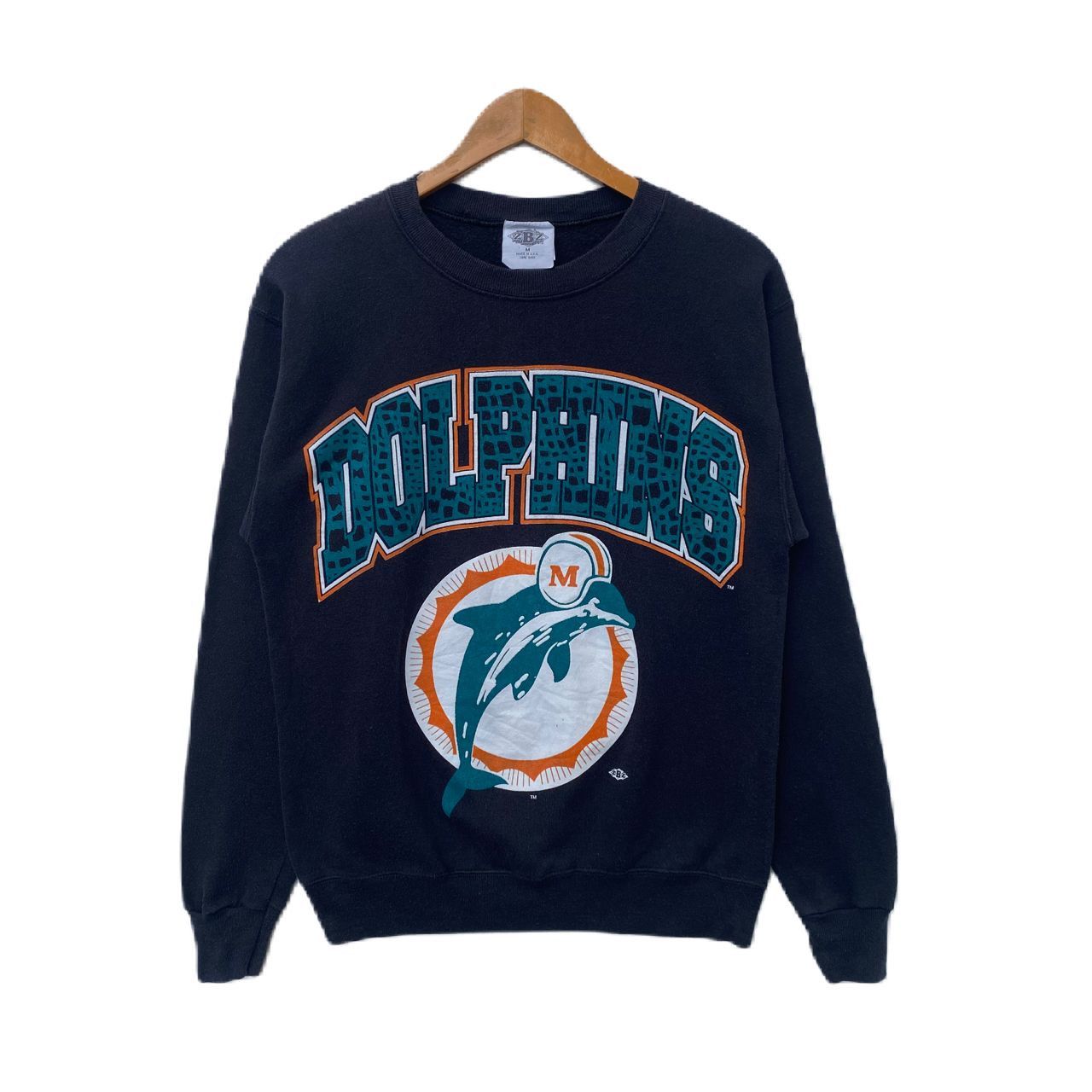 NFL VINTAGE MIAMI DOLPHINS NFL SWEATSHIRT MEDIUM PULLOVER Size US M / EU 48-50 / 2 - 1 Thumbnail