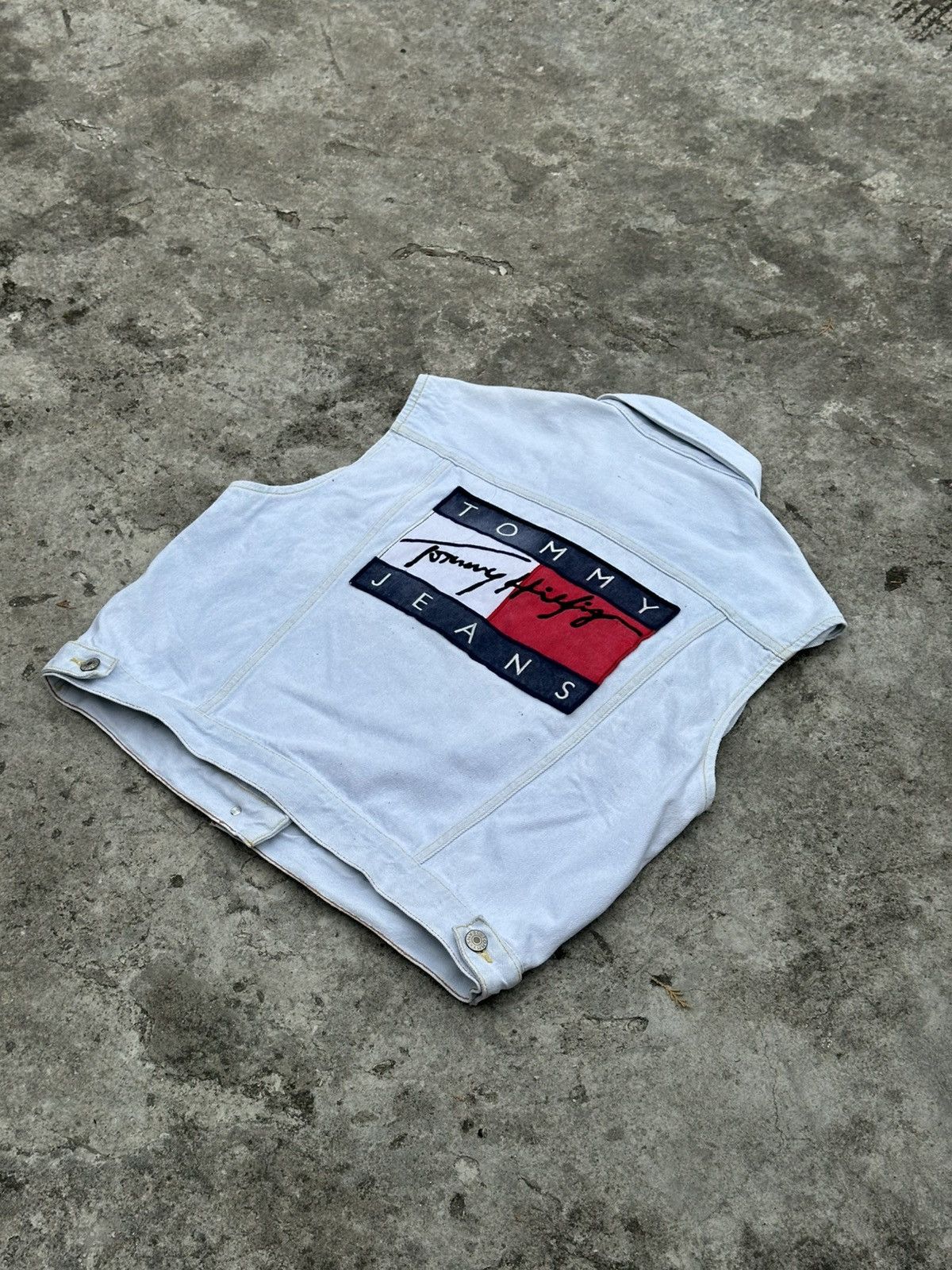 Tommy Hilfiger × Tommy Jeans Tommy Jeans Denim Vest Size US S / EU 44-46 / 1 - 3 Thumbnail