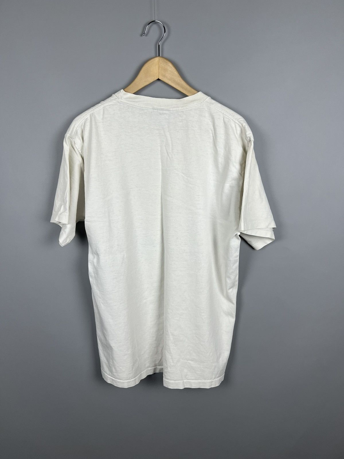 Changes XL Vintage 90s White Kermit Clein Under Where Frog Tee RARE Size US XL / EU 56 / 4 - 11 Thumbnail