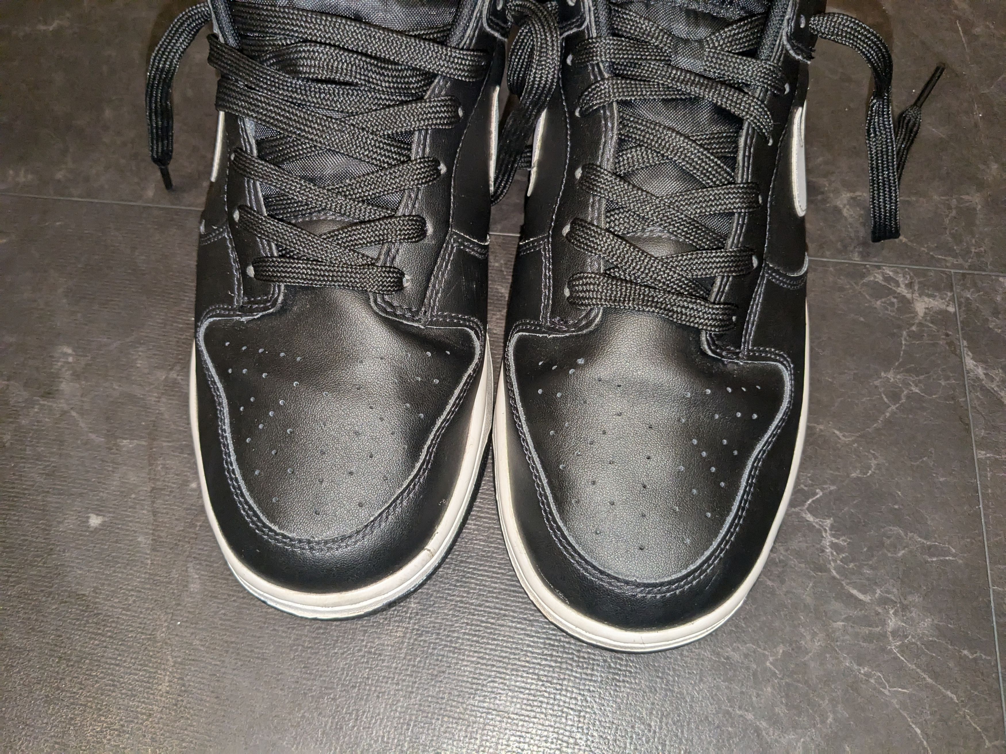 Nike nike dunk black panda 2.0 Size US 12 / EU 45 - 2 Thumbnail
