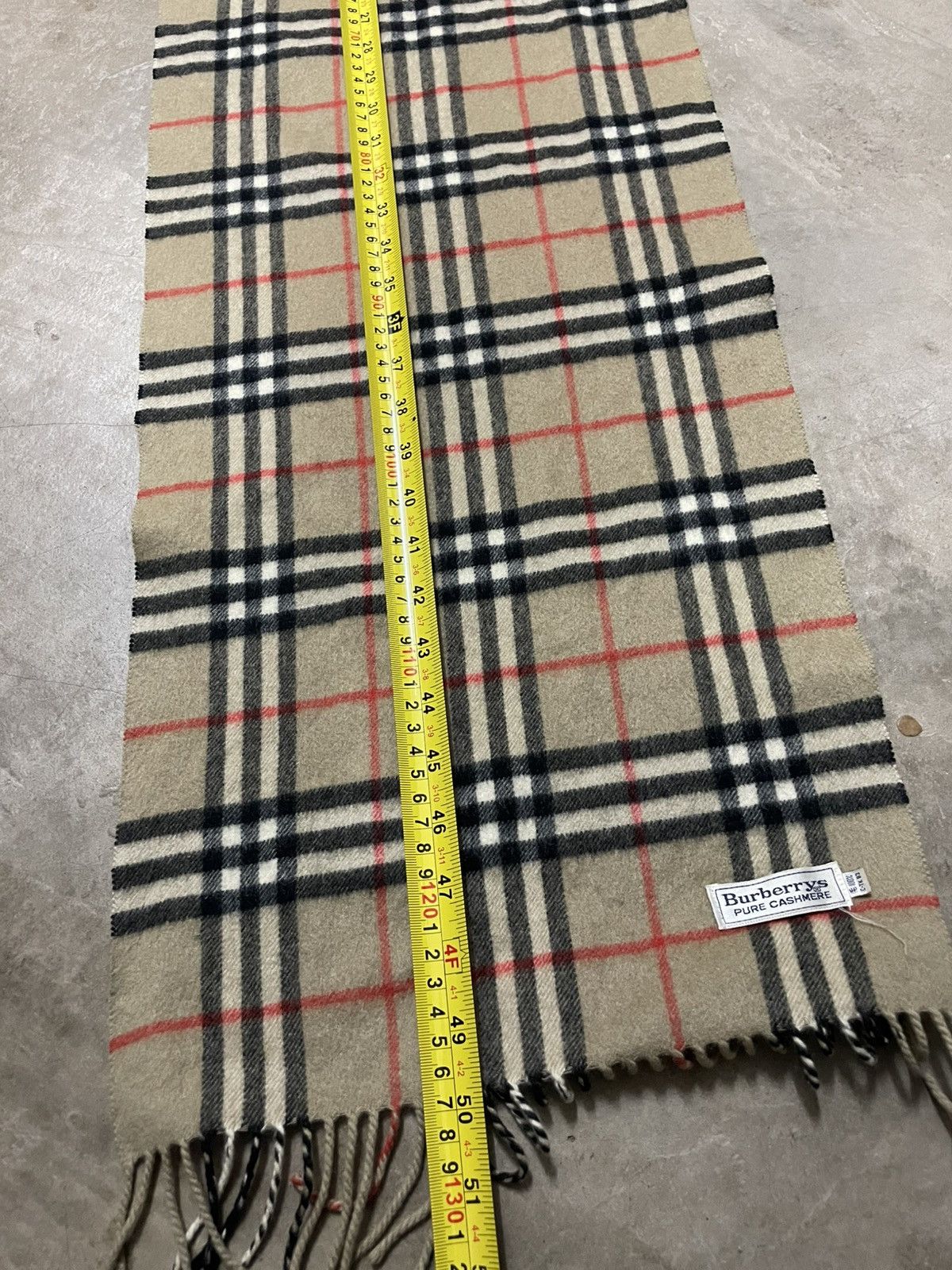 Burberry Burberry Pure Cashmere Scarf 🧣 Size ONE SIZE - 6 Thumbnail