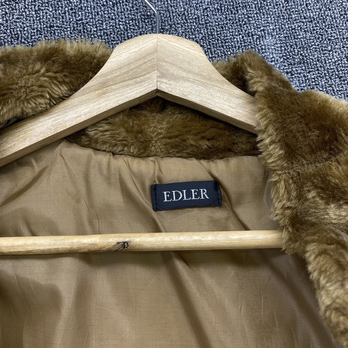 Japanese Brand Vintage Edler Brown Faux Fur Vest Size M / US 6-8 / IT 42-44 - 5 Thumbnail