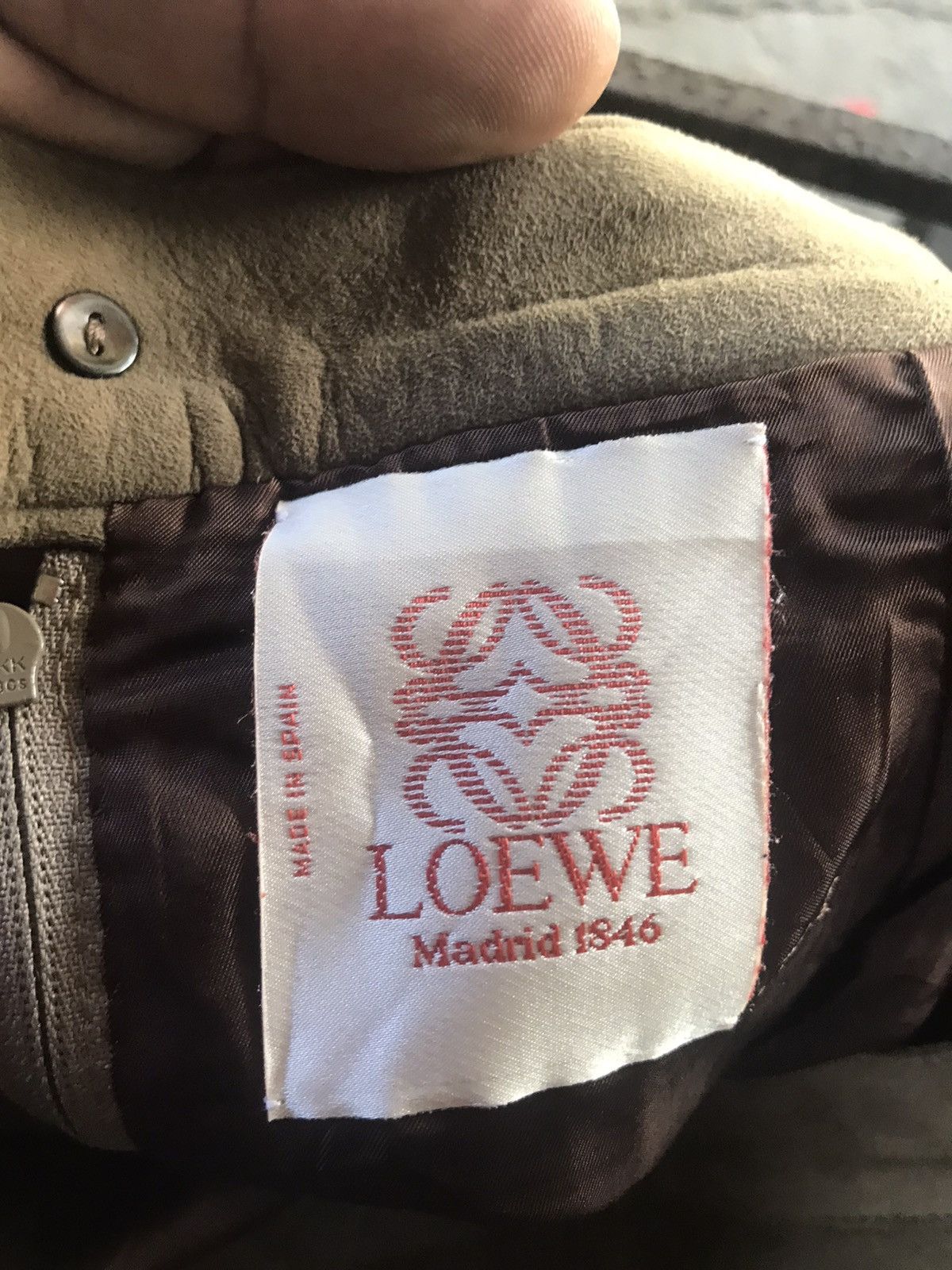 Loewe 🔥vintage🔥 LOEWE spain soft leather mini skirt Size S / US 4 / IT 40 - 8 Thumbnail